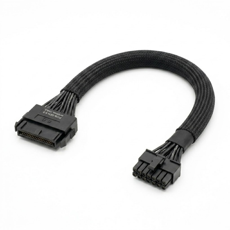 Custom High Speed Internal Cables for AI Servers for PCIe Gen 6 Internal Cable Assembly Mini-CoolEdge IO (MCIO) Gen 6 Support，SINNHONG Vietnam/China OEM Manufacturer
