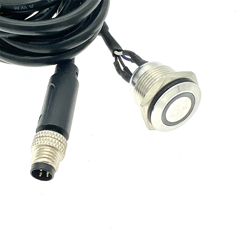 Customizable M8 Cables with Integrated Switch for Reliable Connectivity