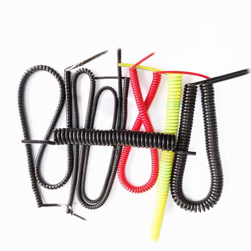 Next-Level Connectivity: TPU/PU/PUR Spring Cable Assemblies for Robotics, Automation, and Industrial Applications