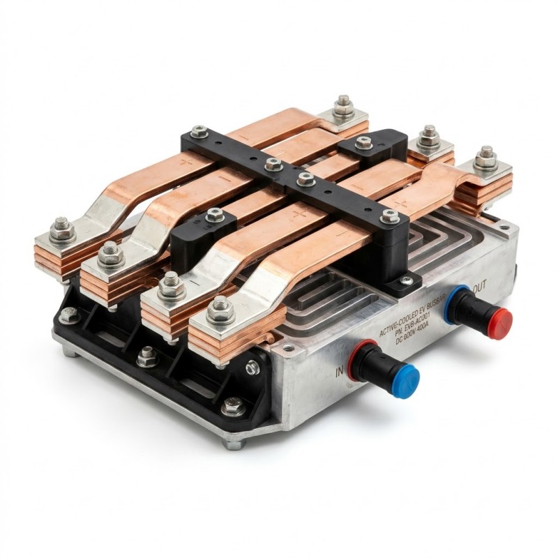 Custom EV Busbar Harness Active-cooled integrated busbar systems for high-performance EVs SINNHONG Vietnam/China ODM