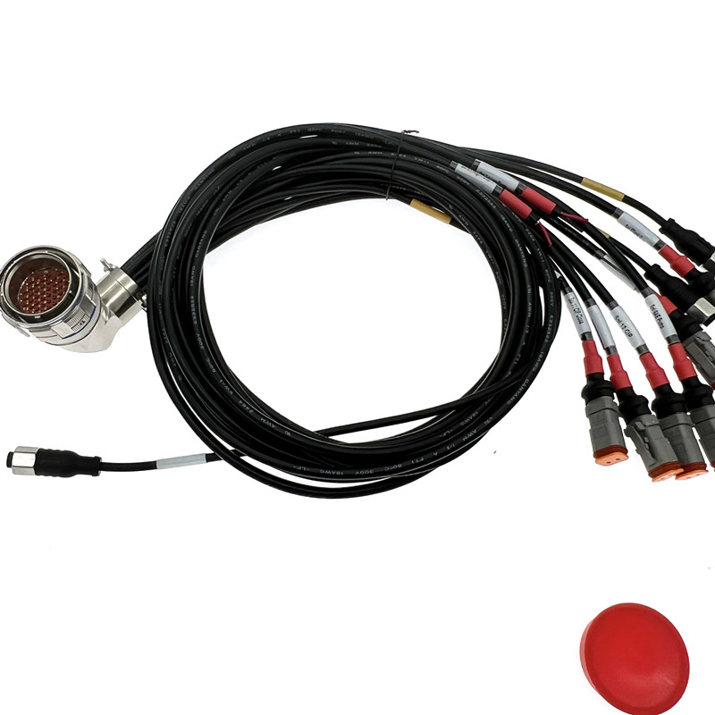High-Performance M12 Stainless Steel Connector with Amphenol connectors