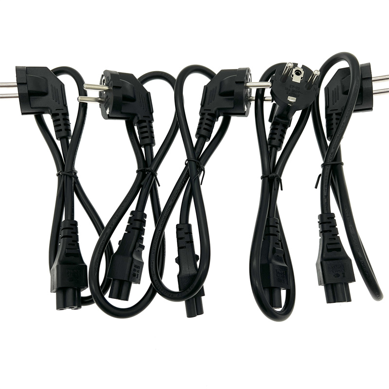 Customizable CEE 7/7 (Type F) to IEC C5 Power Cord