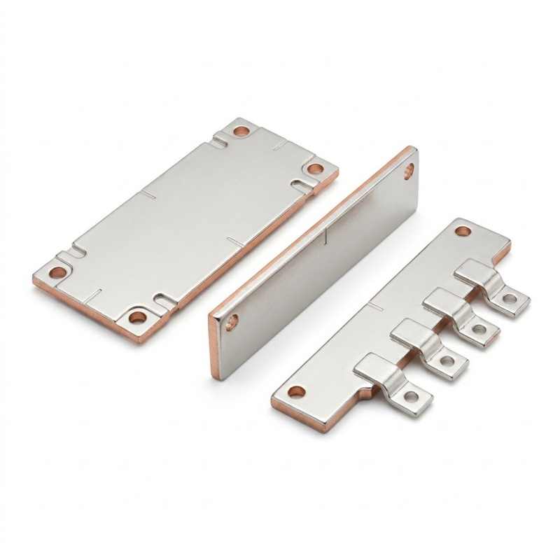 Custom EV Busbar Harness for Robotic-Assembly Compatible Busbars High-voltage harness module for robotic routing SINNHONG Vietnam/China OEM